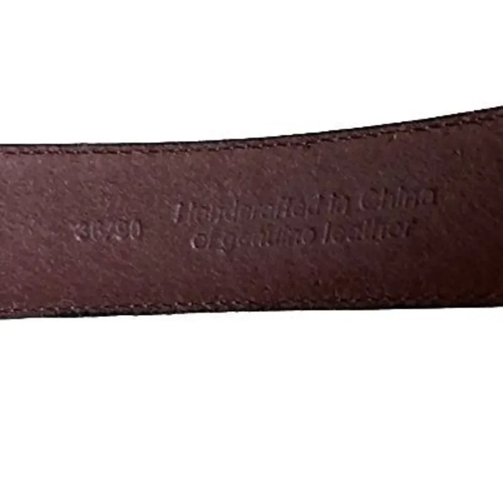 Size 36 Brown Leather Belt-New